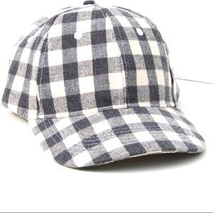 Buffalo check baseball cap